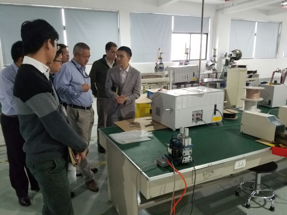海康来我司考察，旨在建立长久合作关系