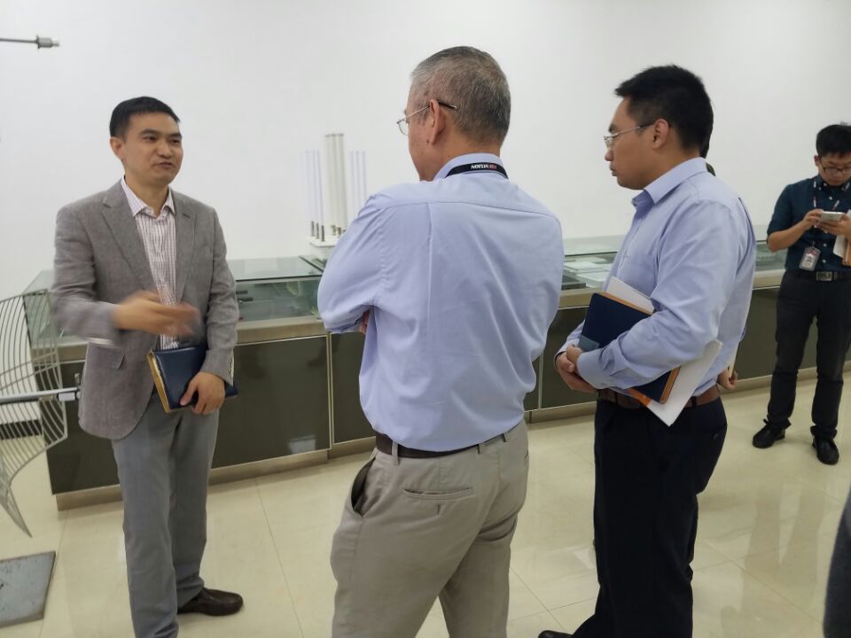 海康来我司考察，旨在建立长久合作关系